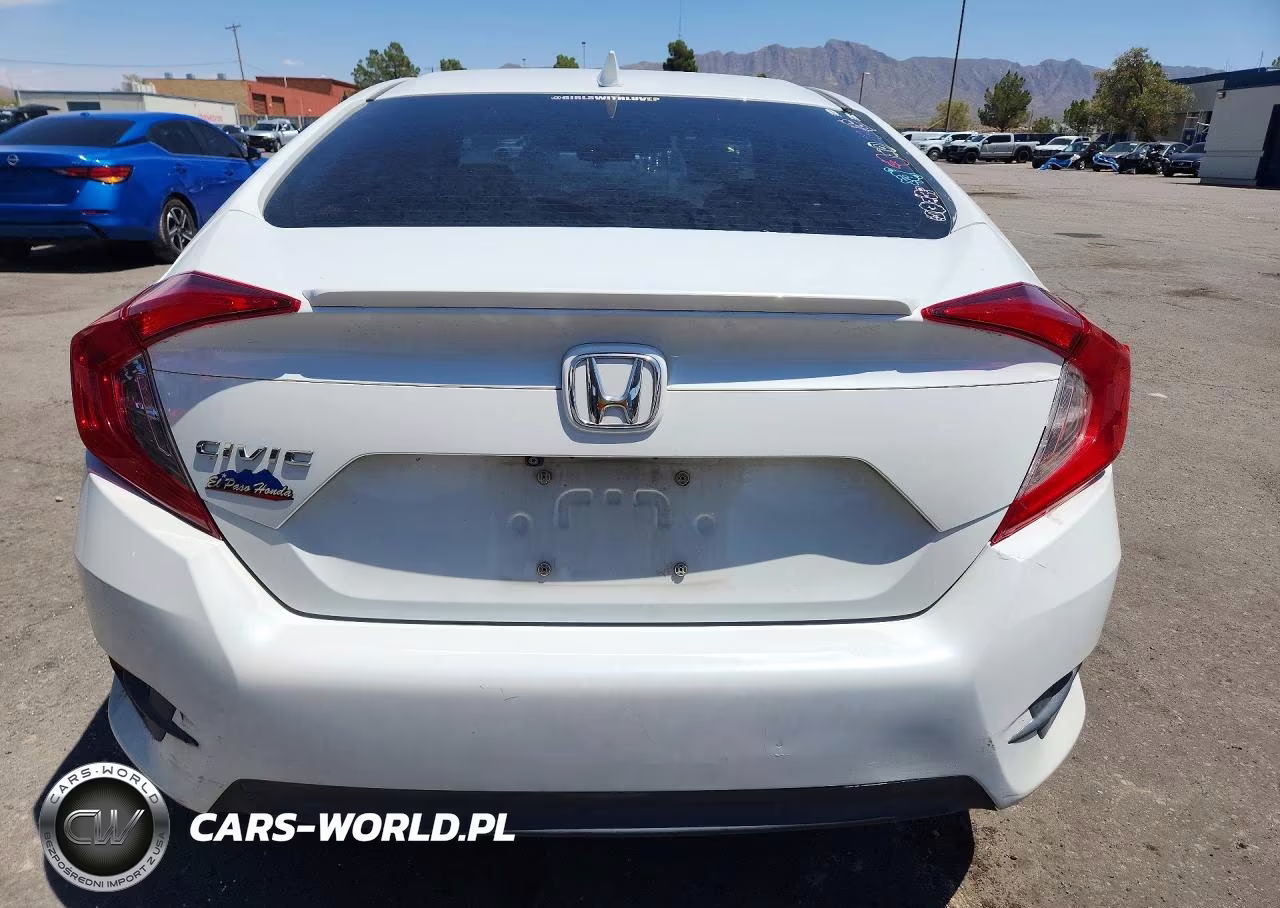 2018 Honda Civic Ex VIN:JHMFC1F39JX001695 - 6