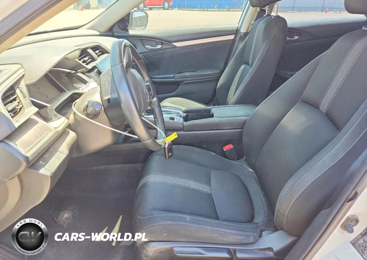 2018 Honda Civic Ex VIN:JHMFC1F39JX001695 - 7