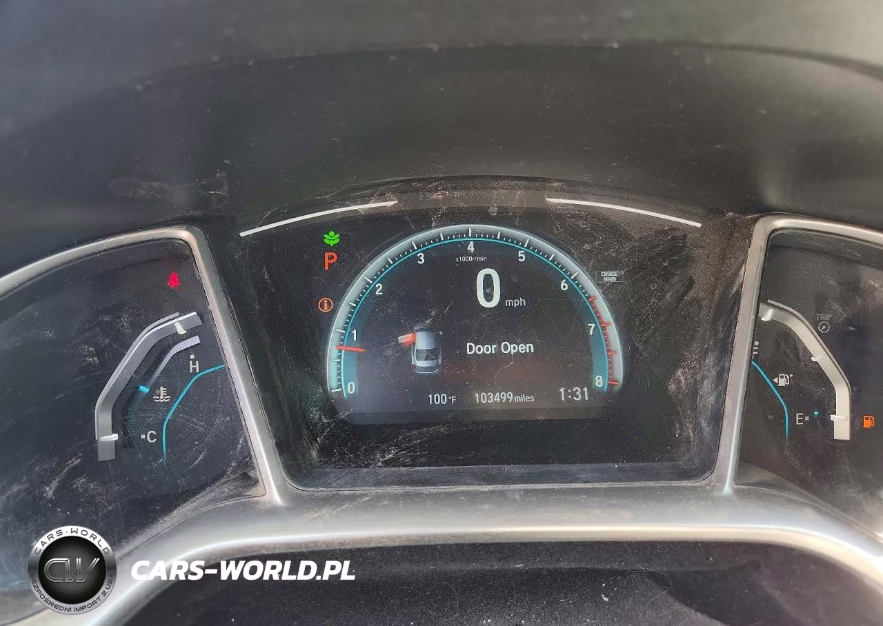 2018 Honda Civic Ex VIN:JHMFC1F39JX001695 - 9