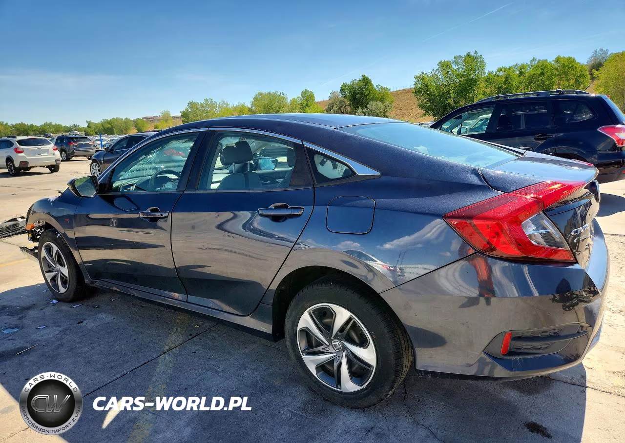 2019 Honda Civic Lx VIN:19XFC2F69KE036269 - 2
