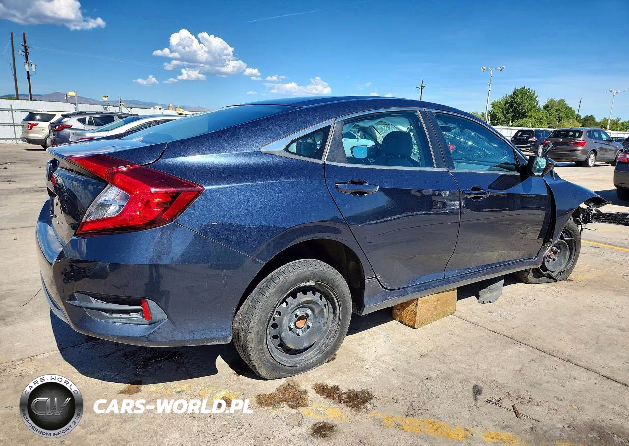 2019 Honda Civic Lx VIN:19XFC2F69KE036269 - 3
