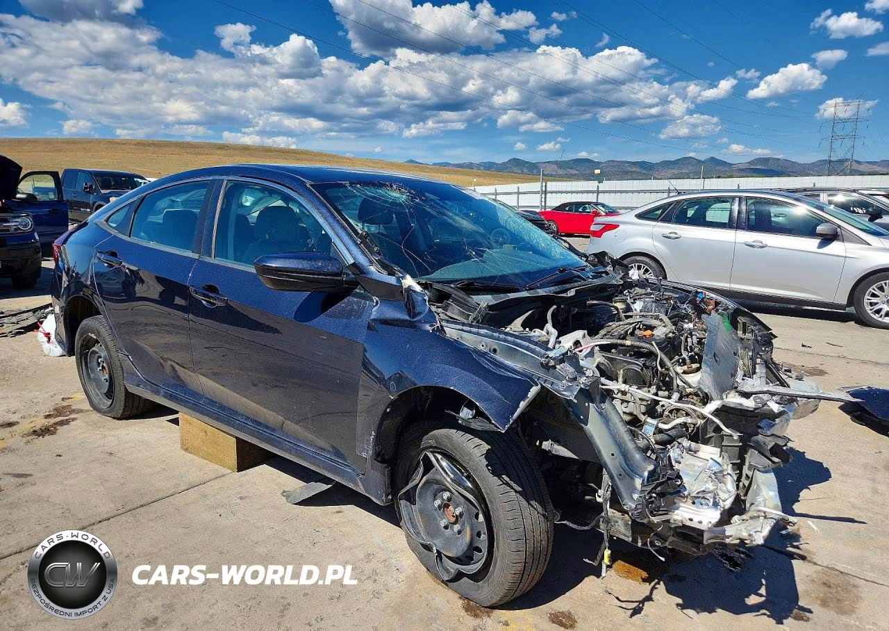 2019 Honda Civic Lx VIN:19XFC2F69KE036269 - 4