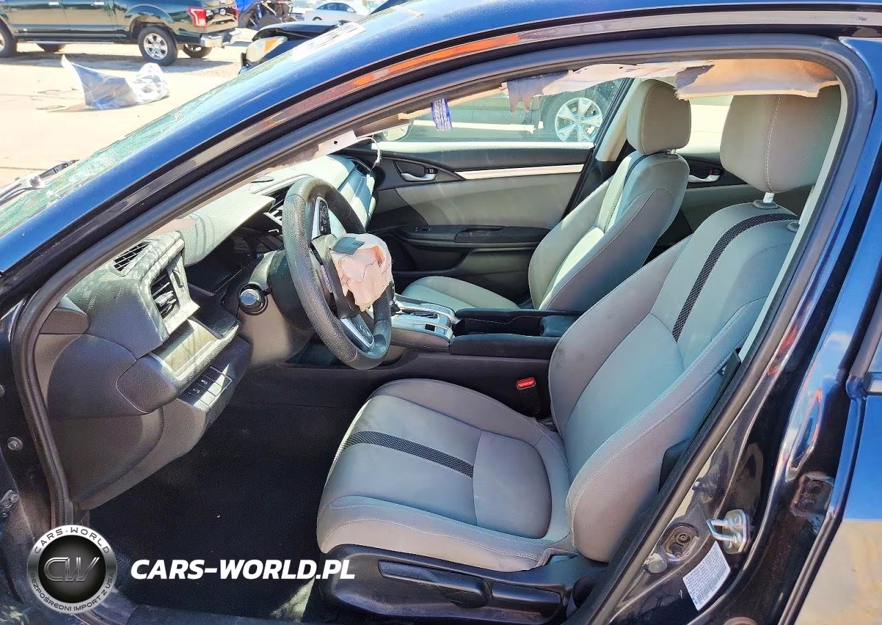 2019 Honda Civic Lx VIN:19XFC2F69KE036269 - 7