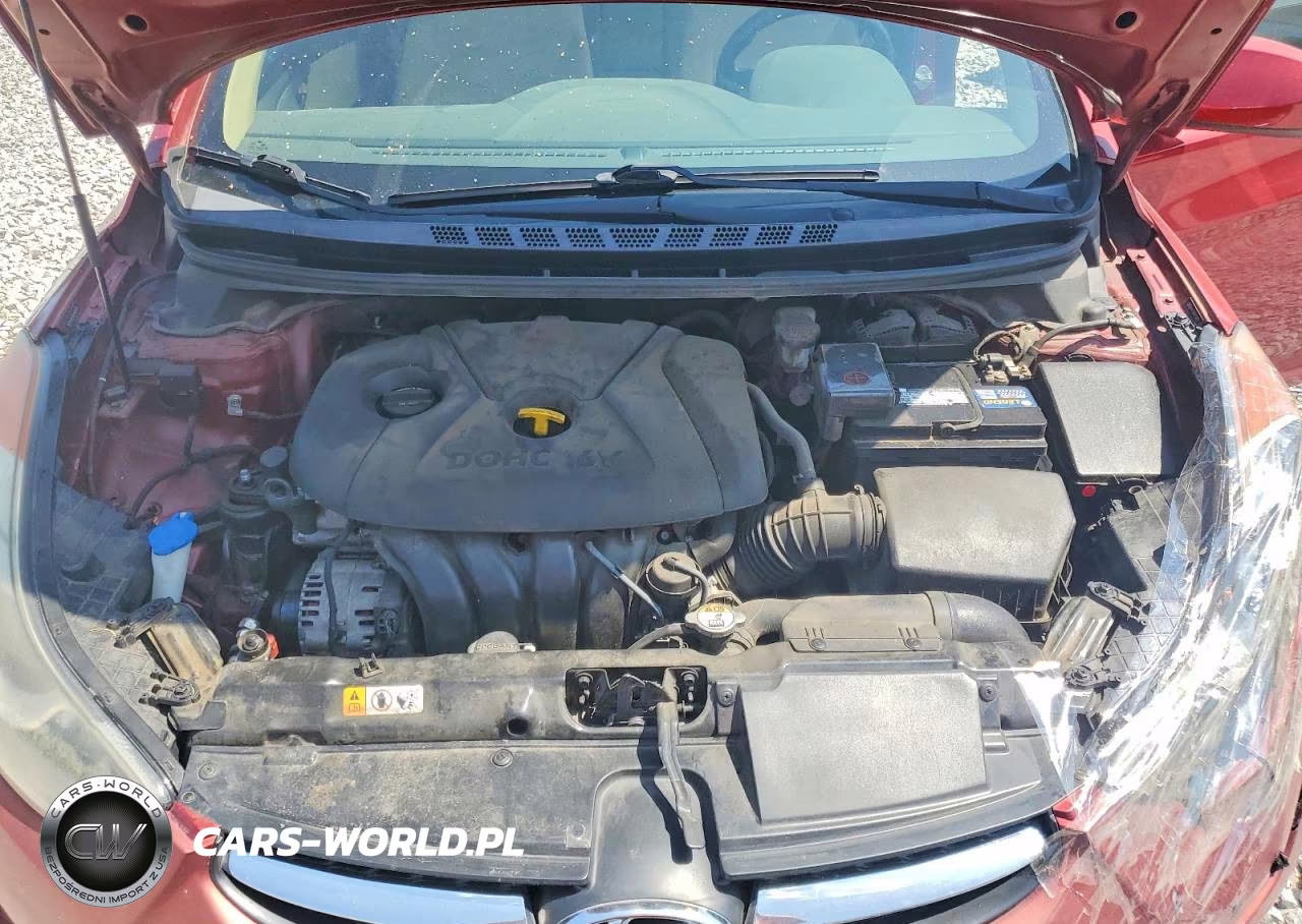 2013 Hyundai Elantra Gls VIN:5NPDH4AEXDH453420 - 11