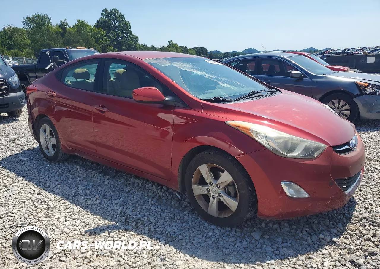 2013 Hyundai Elantra Gls VIN:5NPDH4AEXDH453420 - 4
