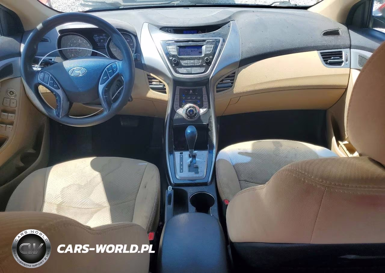 2013 Hyundai Elantra Gls VIN:5NPDH4AEXDH453420 - 8