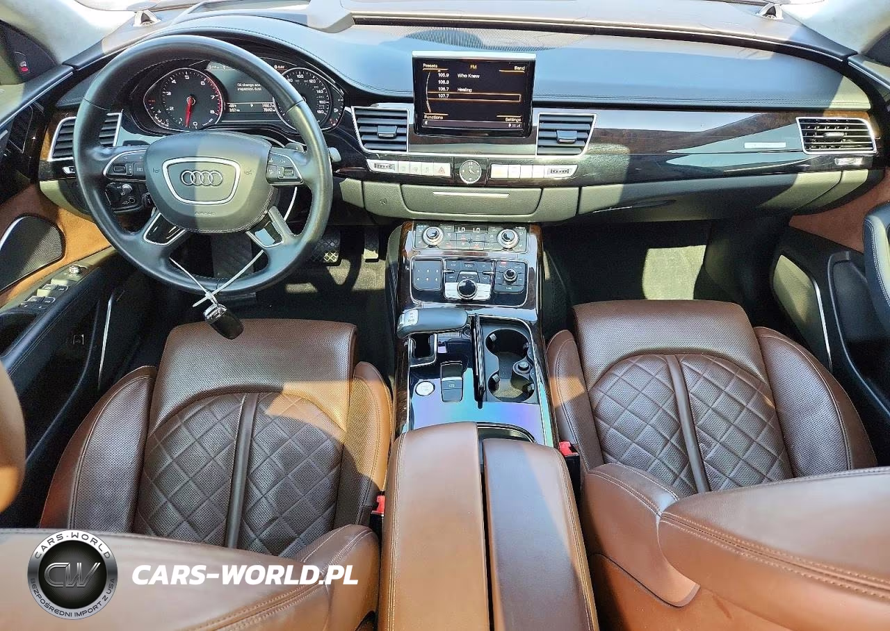 2015 Audi A8 L Quattro VIN:WAU32AFD2FN038698 - 8
