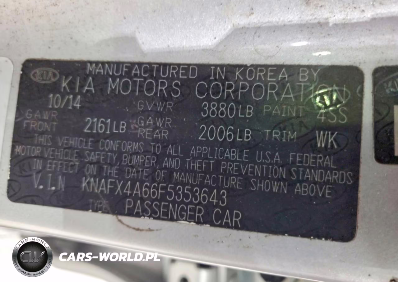 2015 Kia Forte Lx VIN:KNAFX4A66F5353643 - 12