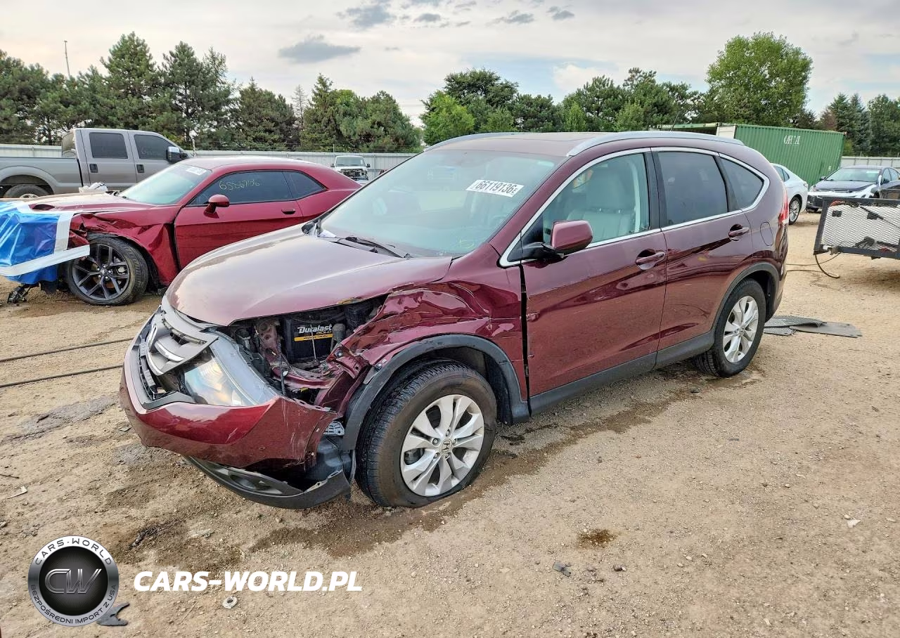 2014 Honda Cr-V Exl VIN:5J6RM4H79EL068334 - 1