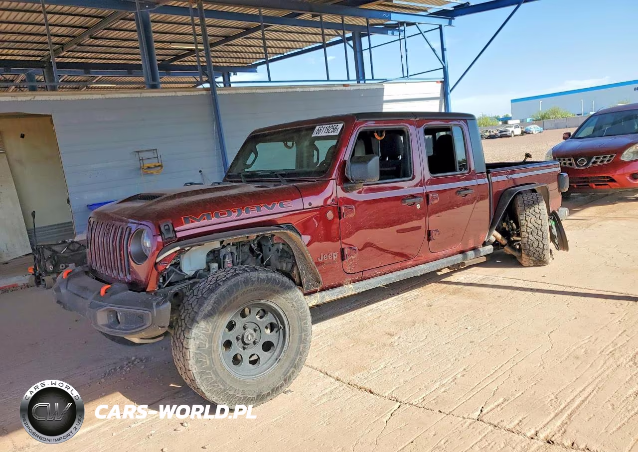 2022 Jeep Gladiator Mojave VIN:1C6JJTEG6NL127843 - 1
