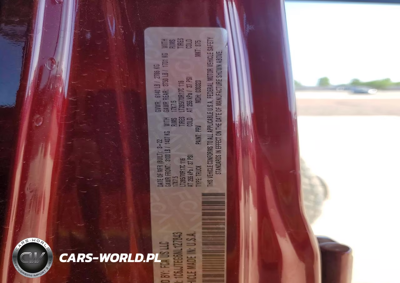 2022 Jeep Gladiator Mojave VIN:1C6JJTEG6NL127843 - 13
