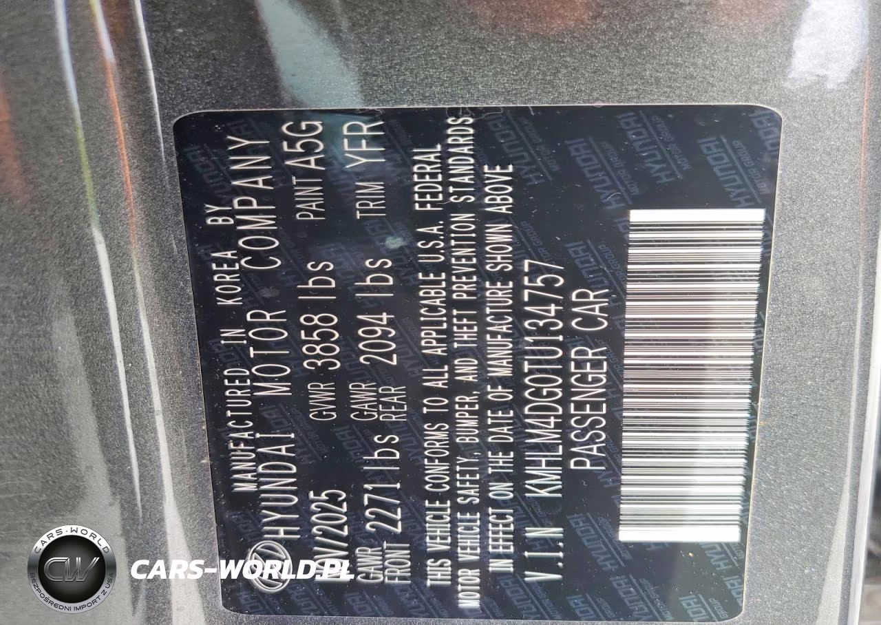 2026 Hyundai Elantra Sel Sport VIN:KMHLM4DG0TU134757 - 12