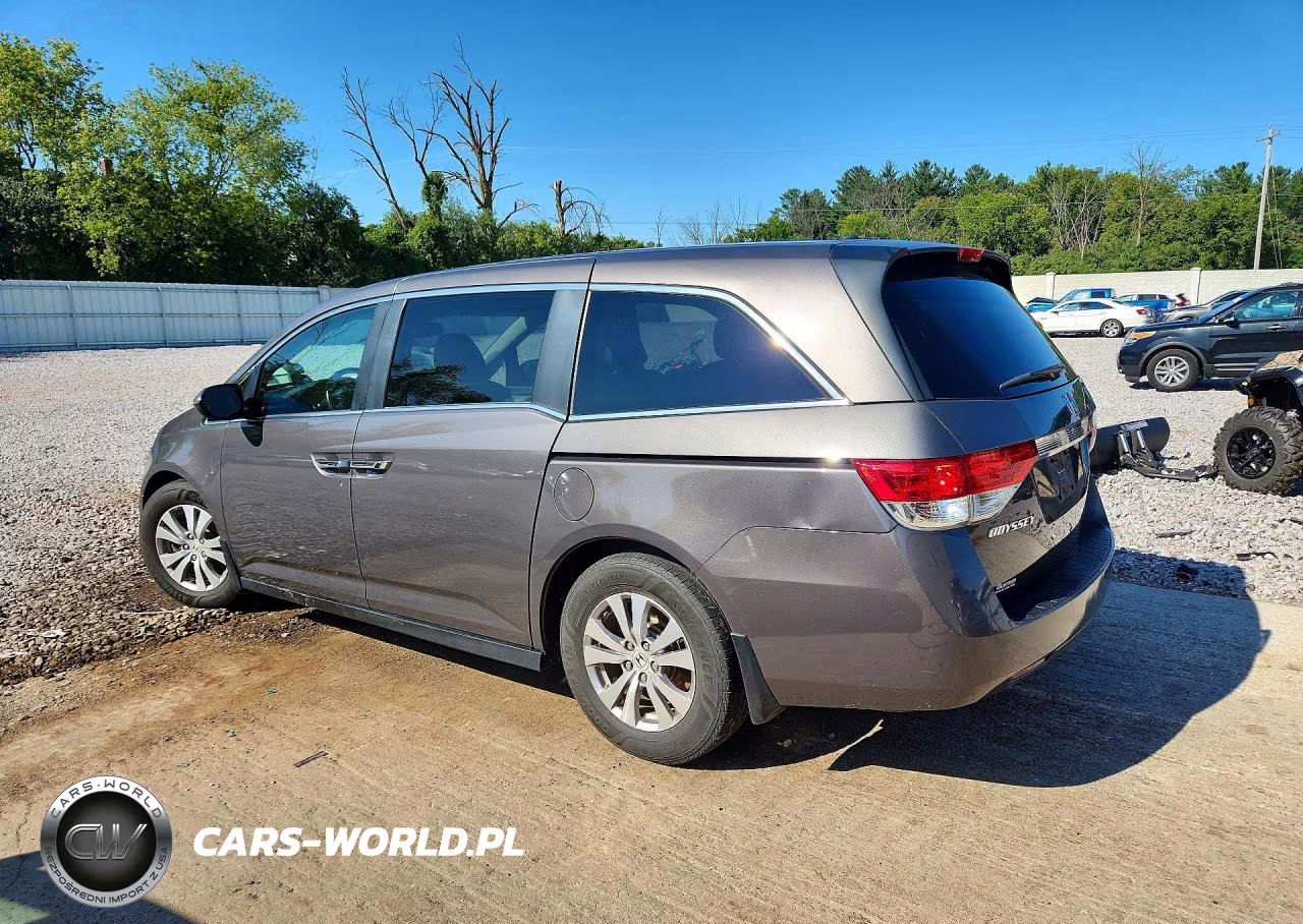 2014 Honda Odyssey Exl VIN:5FNRL5H61EB082639 - 2