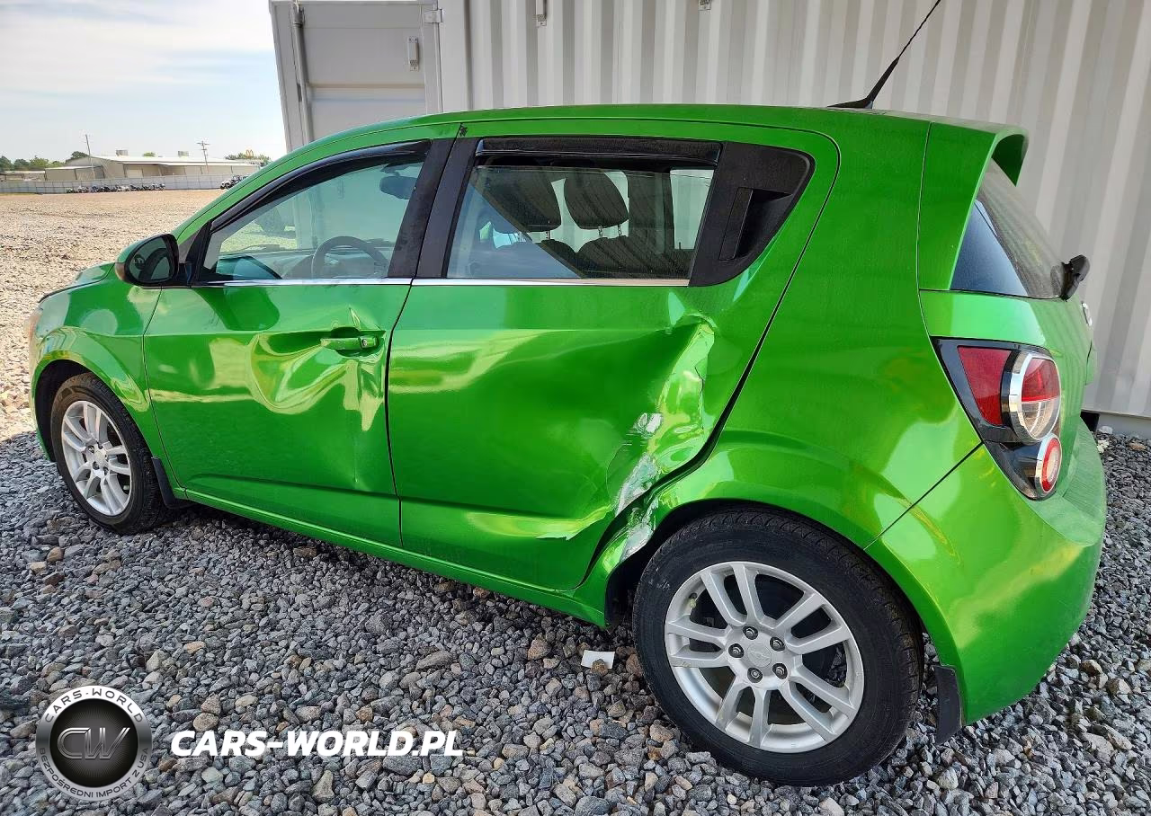 2014 Chevrolet Sonic Lt VIN:1G1JC6SB4E4237127 - 2