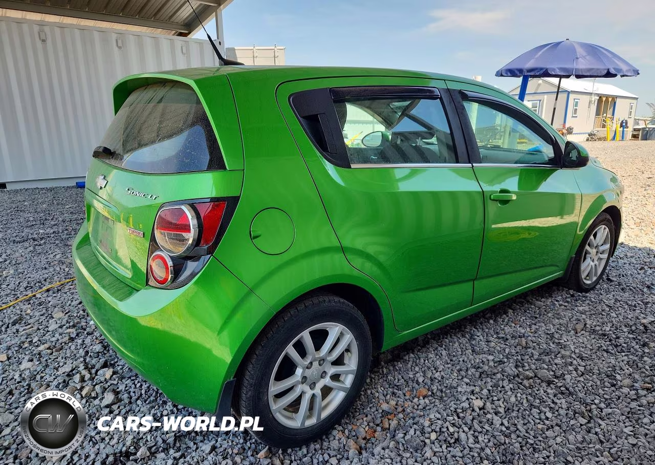 2014 Chevrolet Sonic Lt VIN:1G1JC6SB4E4237127 - 3