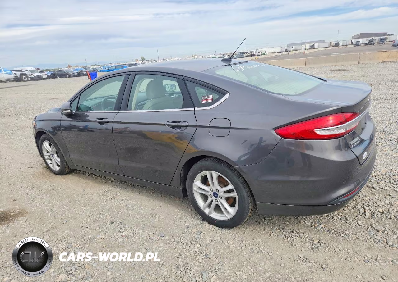 2018 Ford Fusion Se VIN:3FA6P0HD8JR221186 - 2