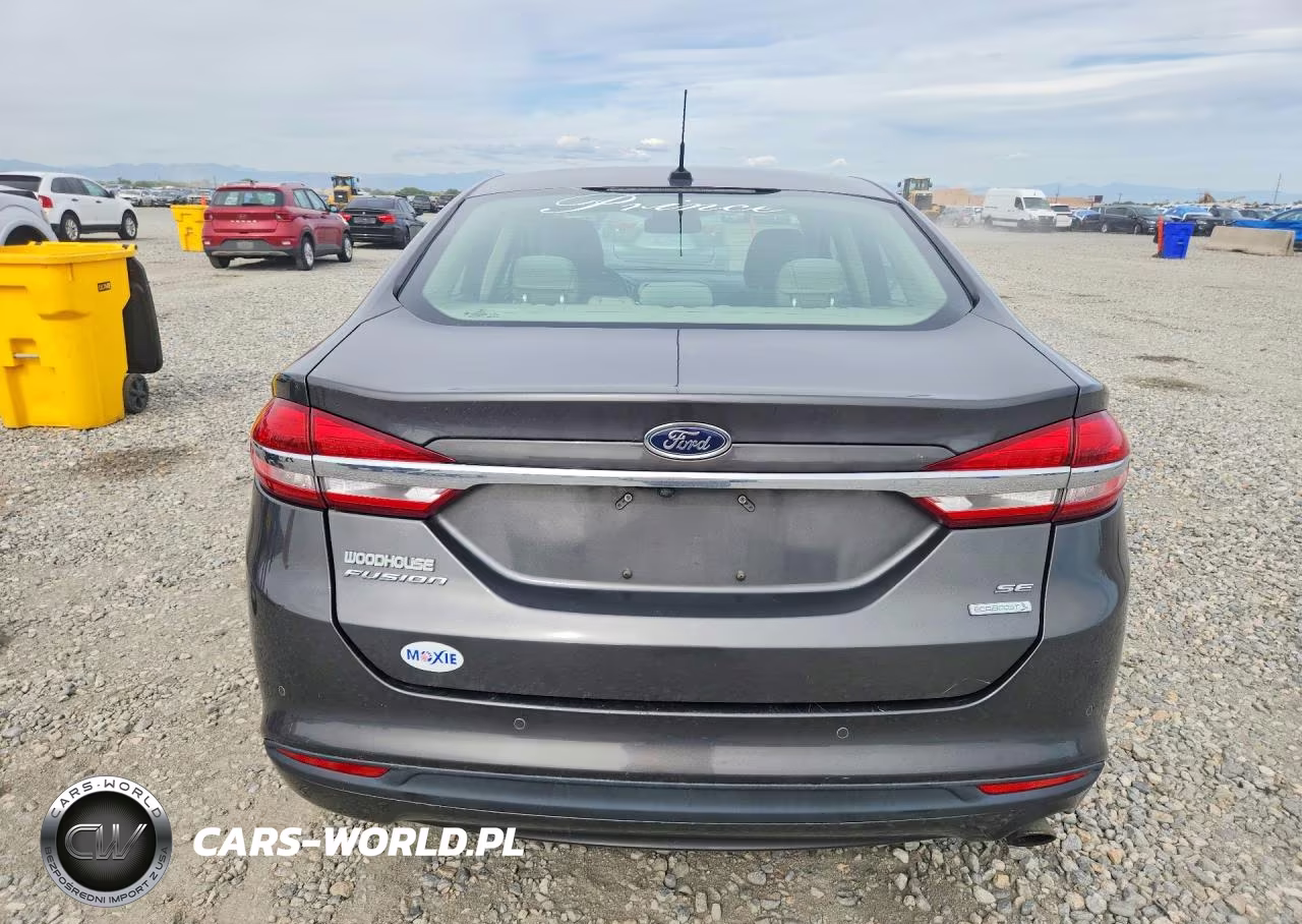 2018 Ford Fusion Se VIN:3FA6P0HD8JR221186 - 6