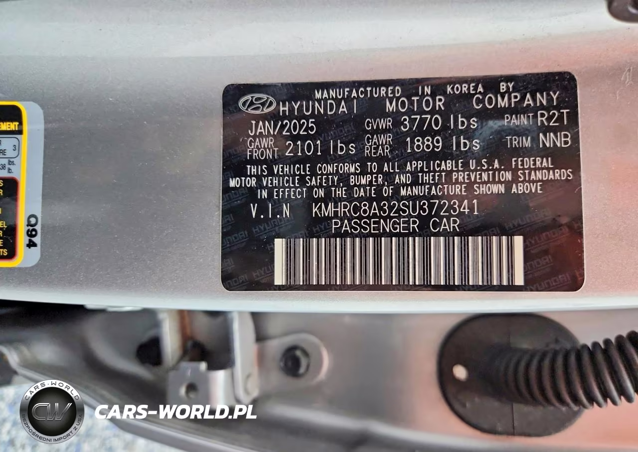 2025 Hyundai Venue Sel VIN:KMHRC8A32SU372341 - 14