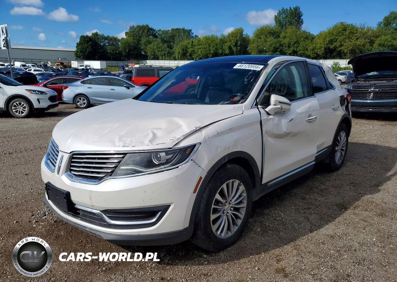 2017 Lincoln Mkx Select VIN:2LMPJ8KR4HBL21362 - 1