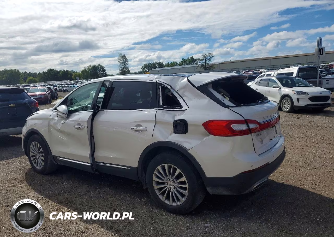 2017 Lincoln Mkx Select VIN:2LMPJ8KR4HBL21362 - 2
