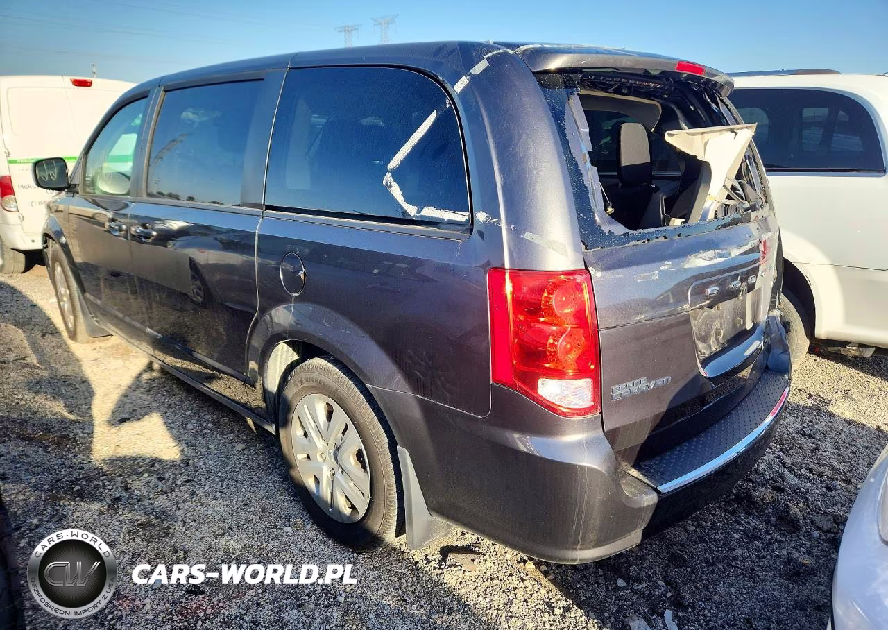 2018 Dodge Grand Caravan Se VIN:2C4RDGBGXJR185163 - 2