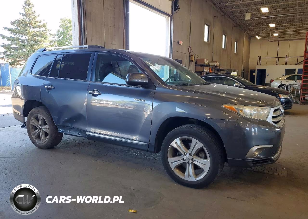 2013 Toyota Highlander Limited VIN:5TDDK3EH1DS246733 - 4