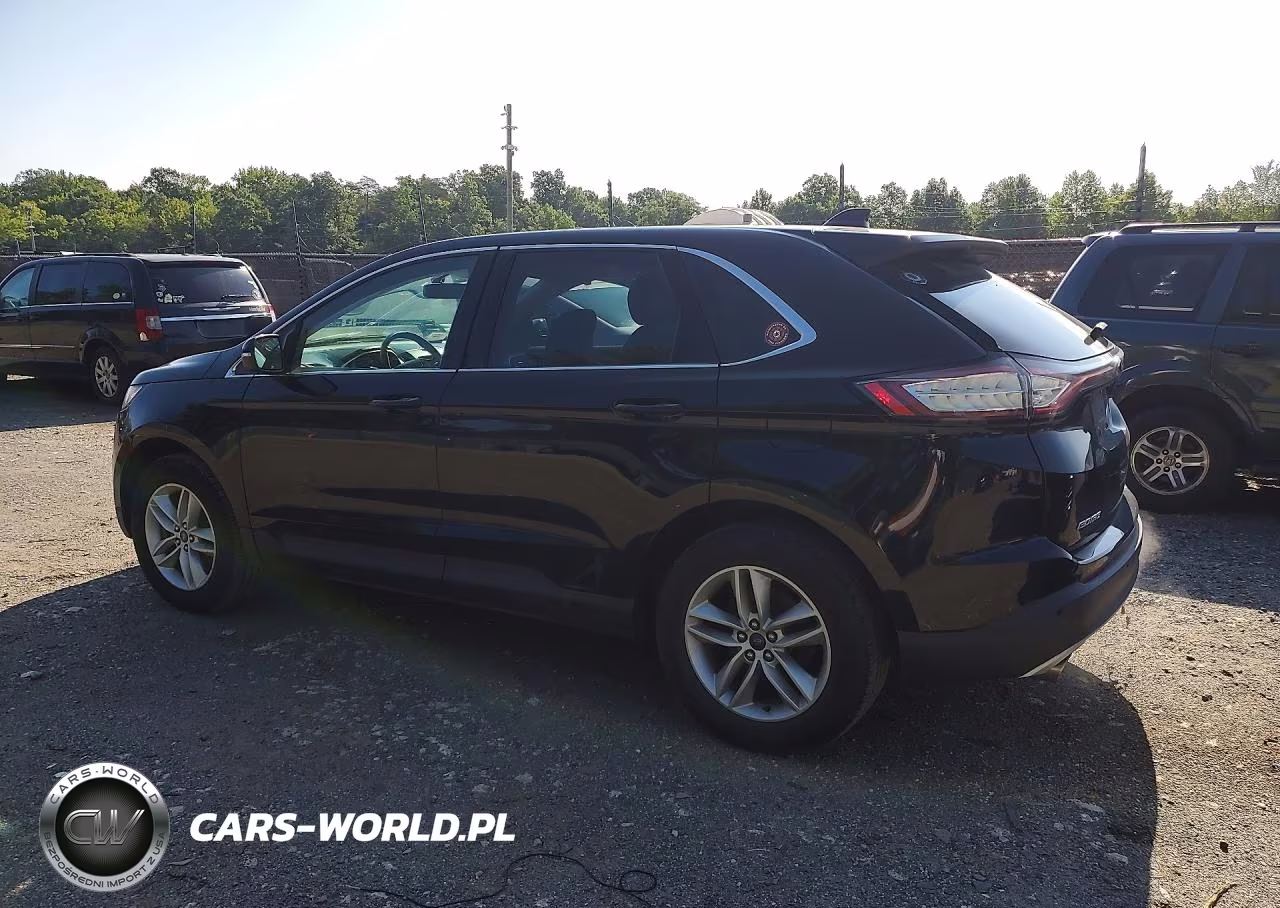 2017 Ford Edge Sel VIN:2FMPK4J96HBB66199 - 2