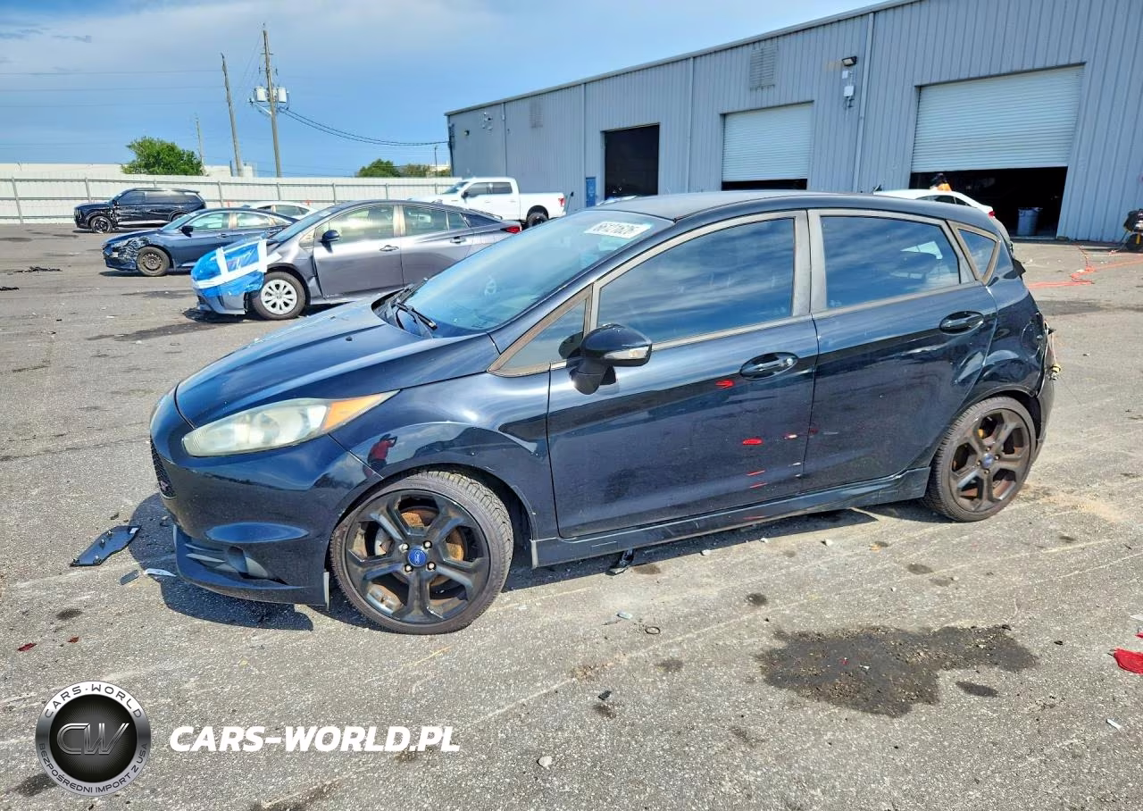 2017 Ford Fiesta St VIN:3FADP4GX1HM112621 - 1