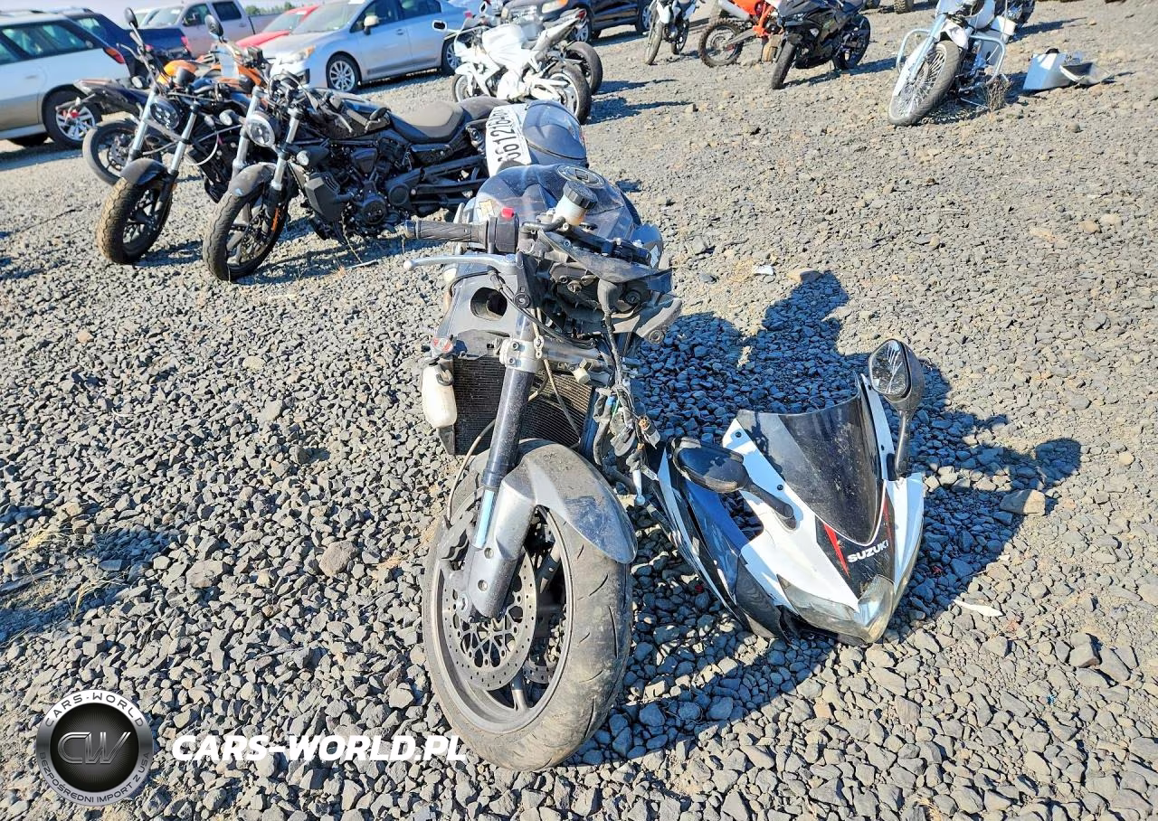 2009 Suzuki Gsx-R750 VIN:JS1GR7LA392103474 - 2