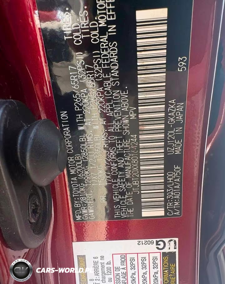2008 Lexus Gx 470 VIN:JTJBT20XX80164244 - 10