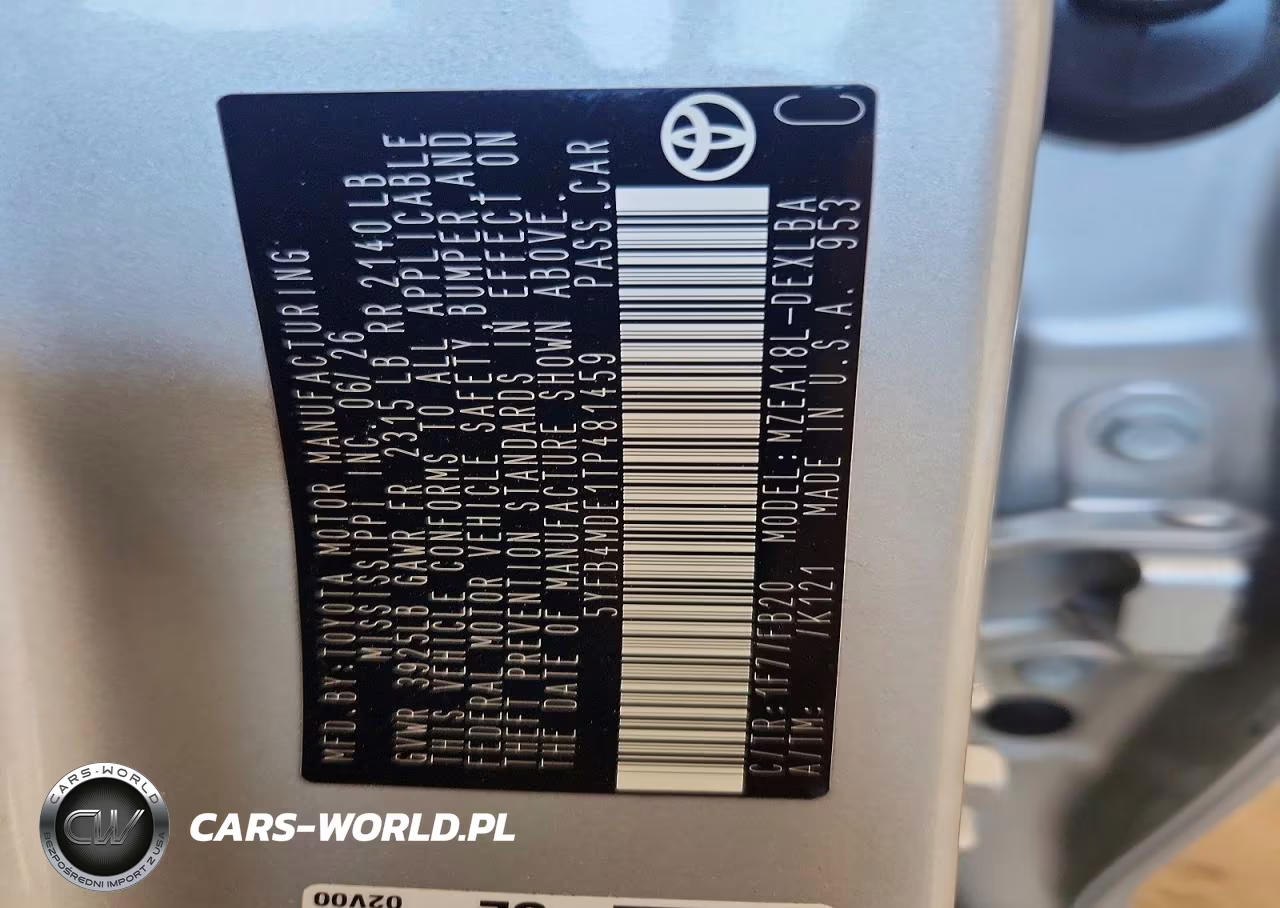 2026 Toyota Corolla Le VIN:5YFB4MDE1TP481459 - 12