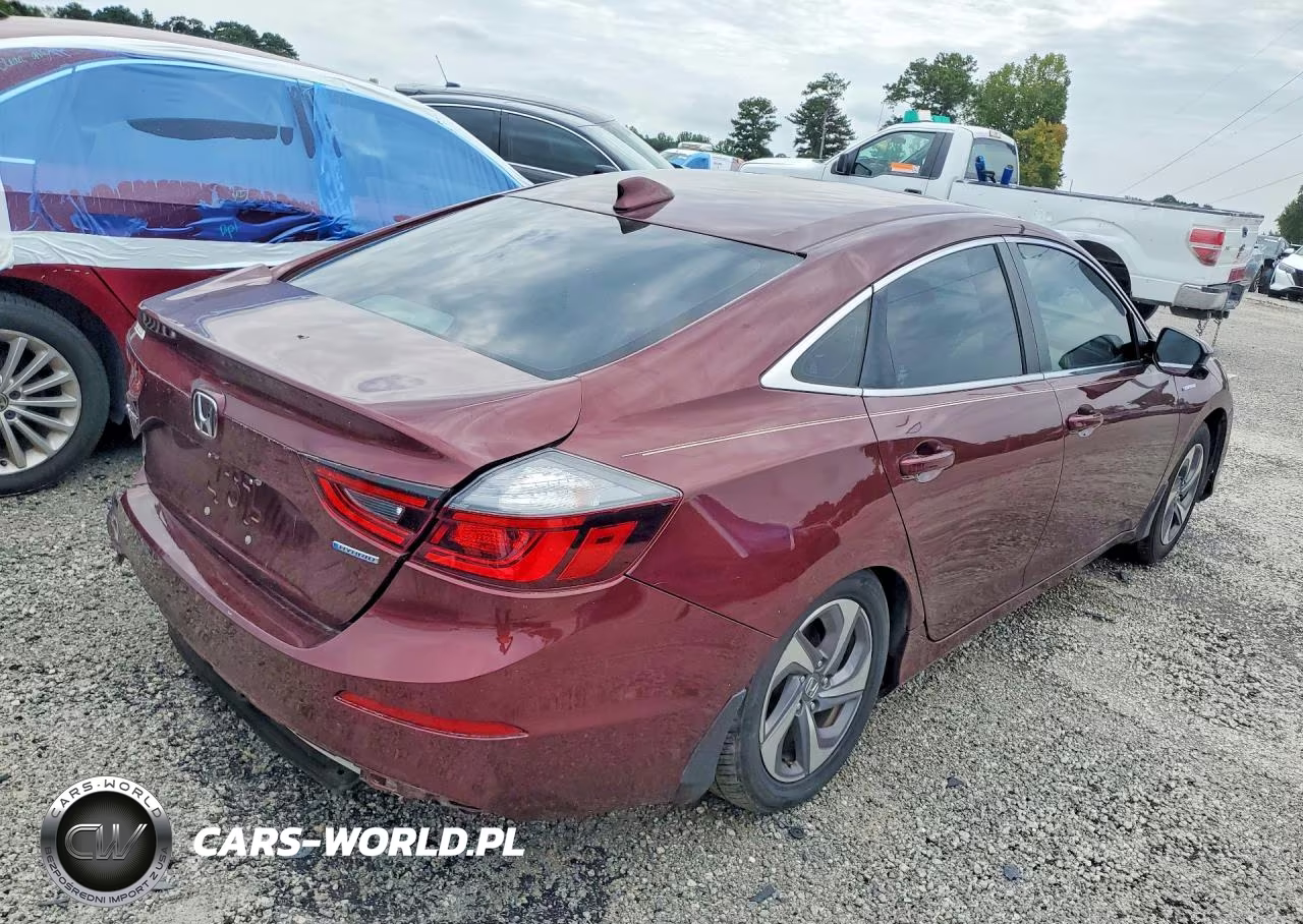 2020 Honda Insight Ex VIN:19XZE4F53LE010696 - 3
