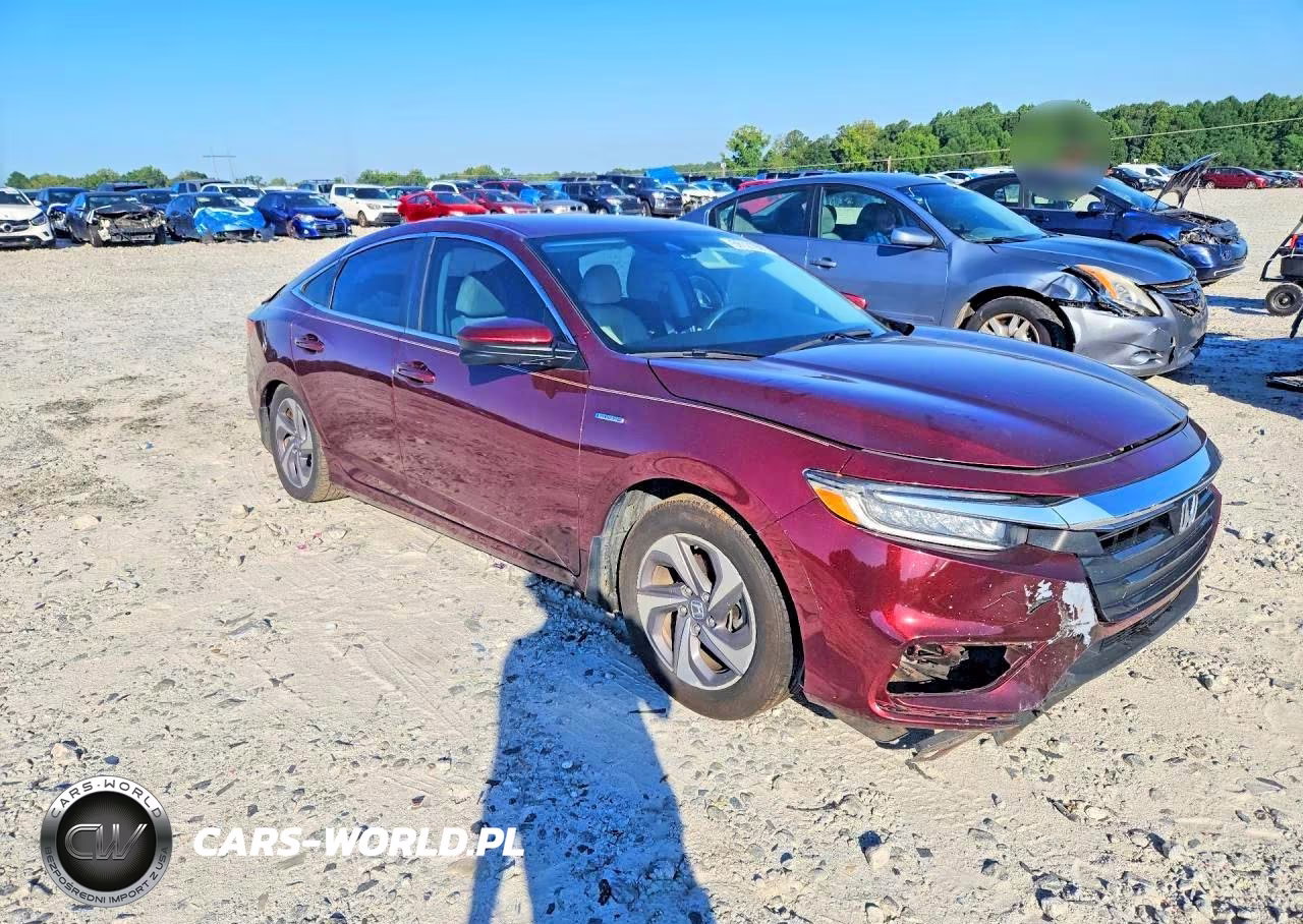 2020 Honda Insight Ex VIN:19XZE4F53LE010696 - 4