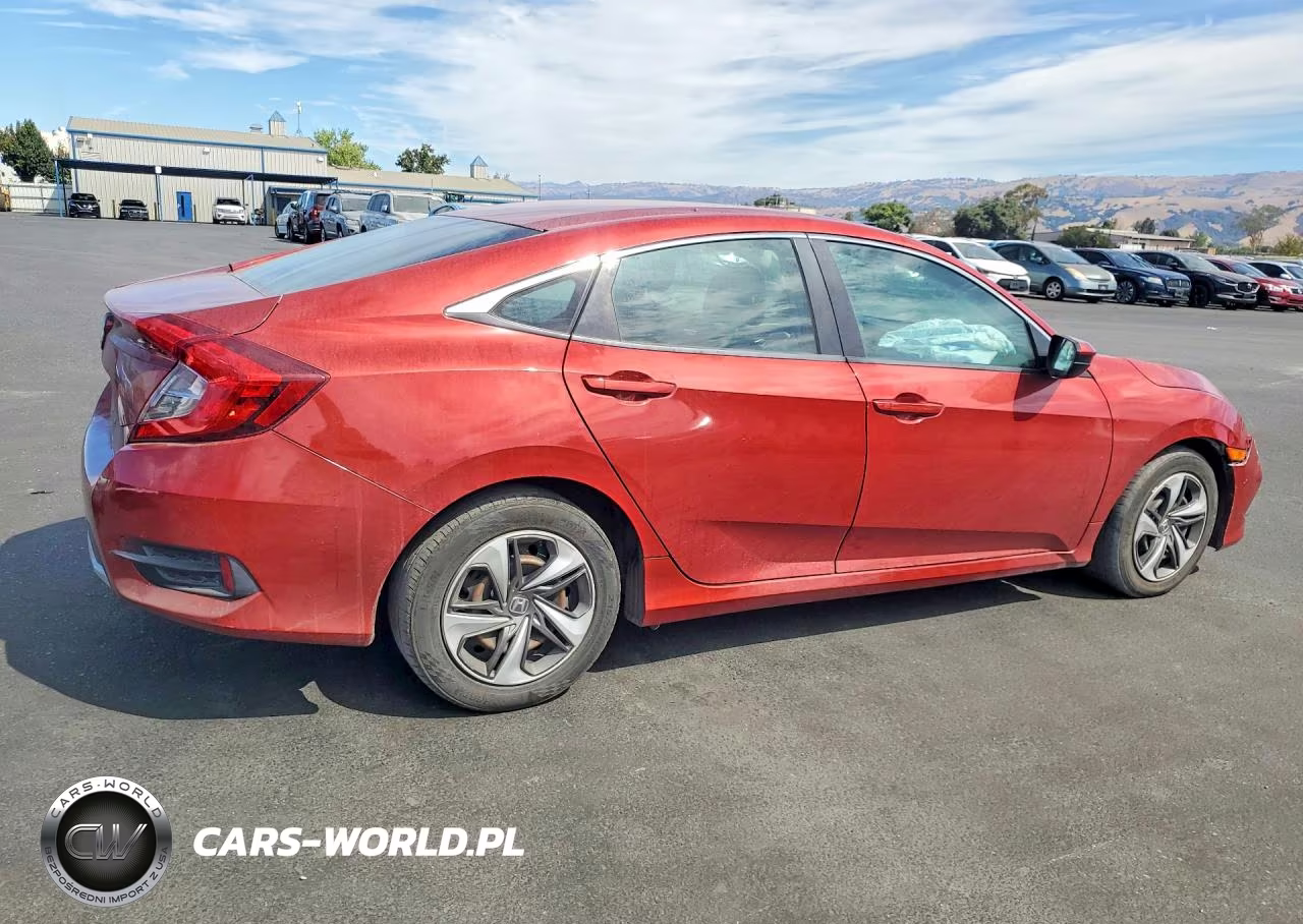 2019 Honda Civic Lx VIN:19XFC2F68KE209781 - 3