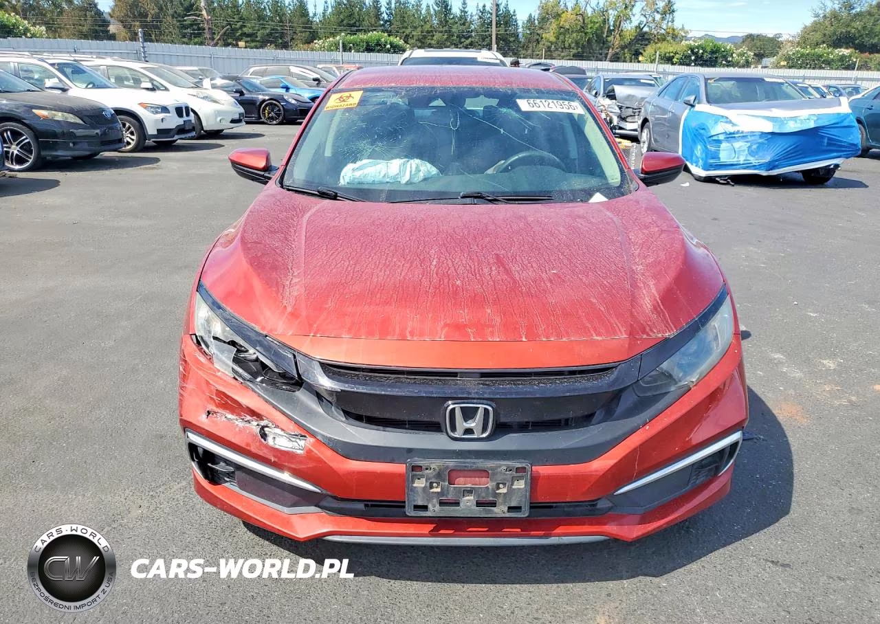 2019 Honda Civic Lx VIN:19XFC2F68KE209781 - 5