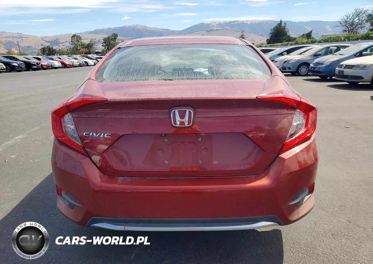 2019 Honda Civic Lx VIN:19XFC2F68KE209781 - 6