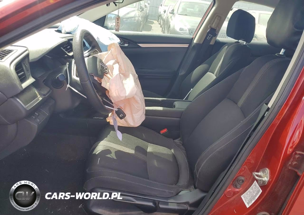 2019 Honda Civic Lx VIN:19XFC2F68KE209781 - 7