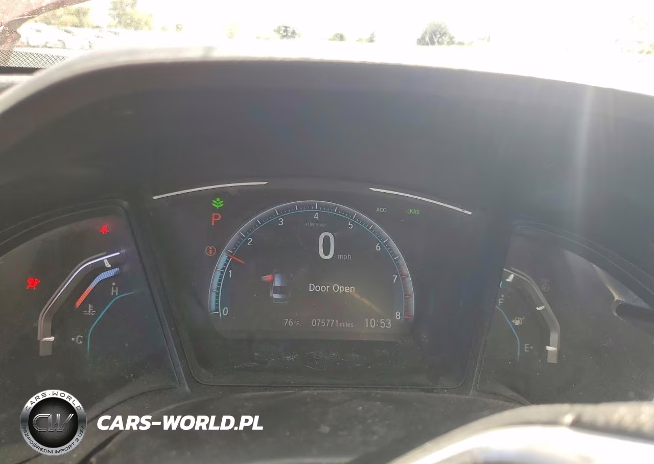 2019 Honda Civic Lx VIN:19XFC2F68KE209781 - 9