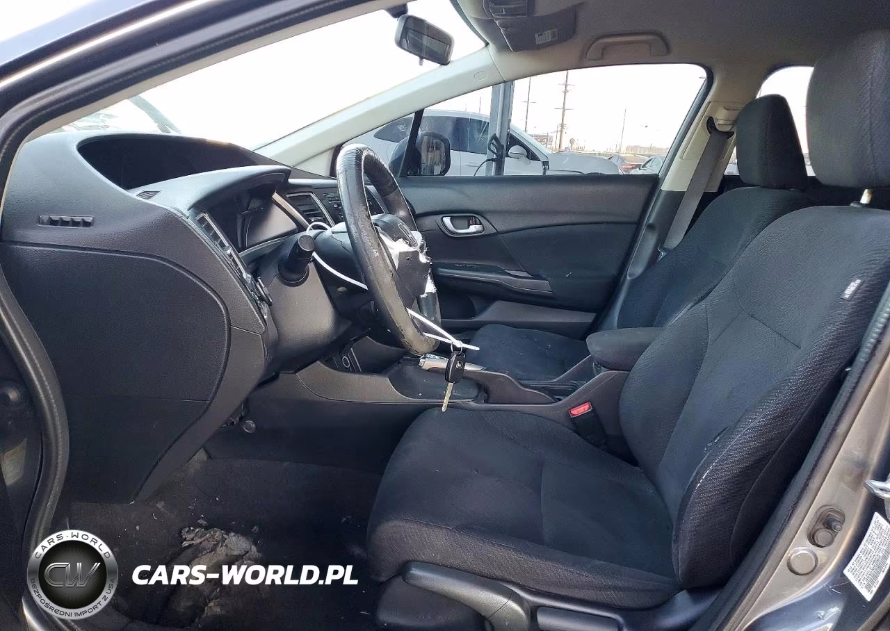 2013 Honda Civic Lx VIN:19XFB2F52DE255510 - 7