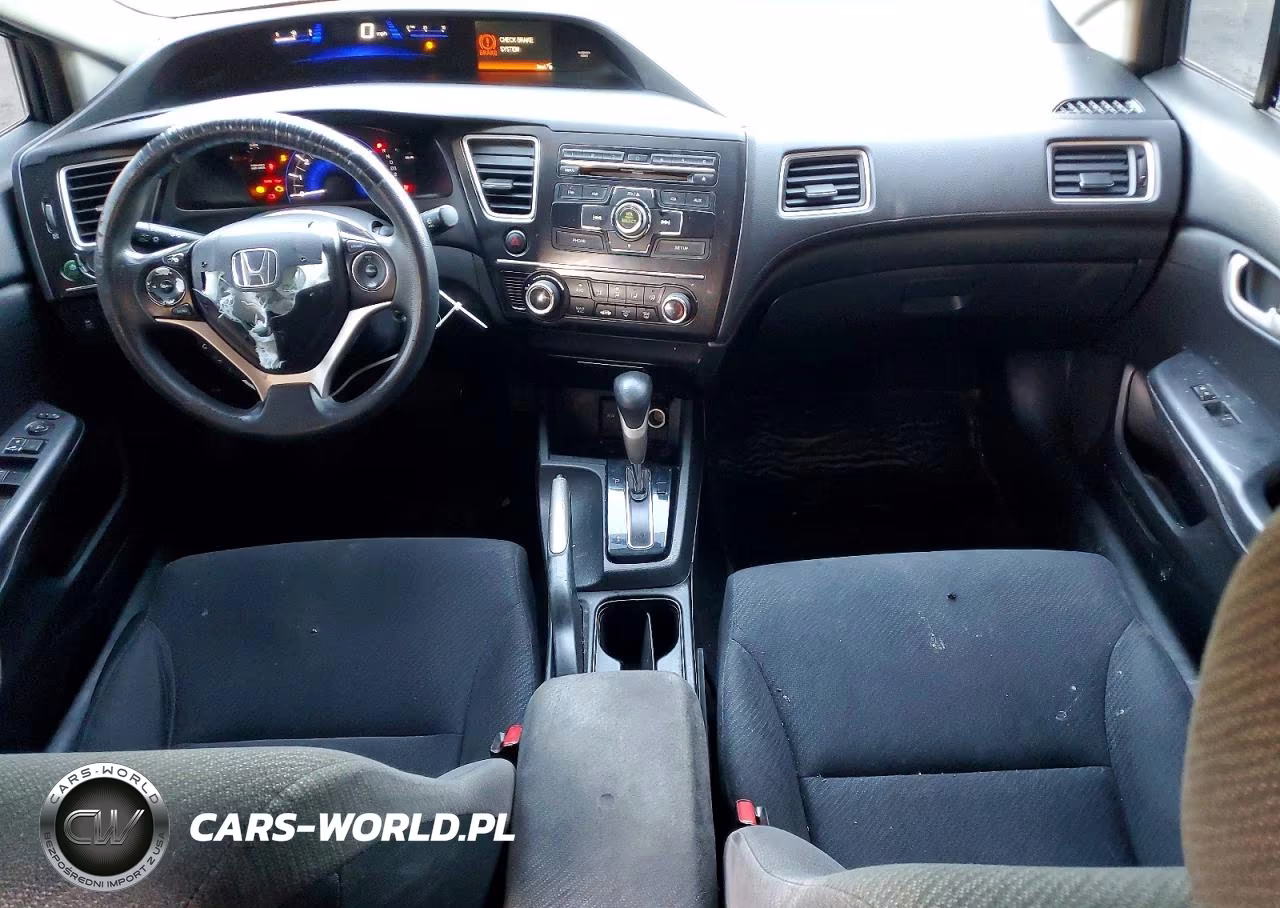 2013 Honda Civic Lx VIN:19XFB2F52DE255510 - 8