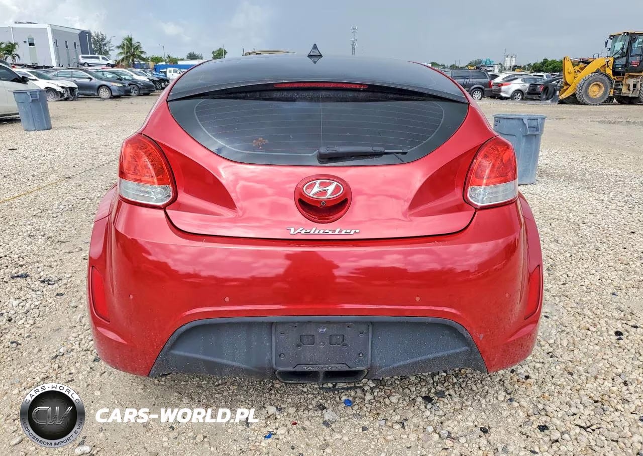 2013 Hyundai Veloster Base VIN:KMHTC6AD2DU170329 - 6