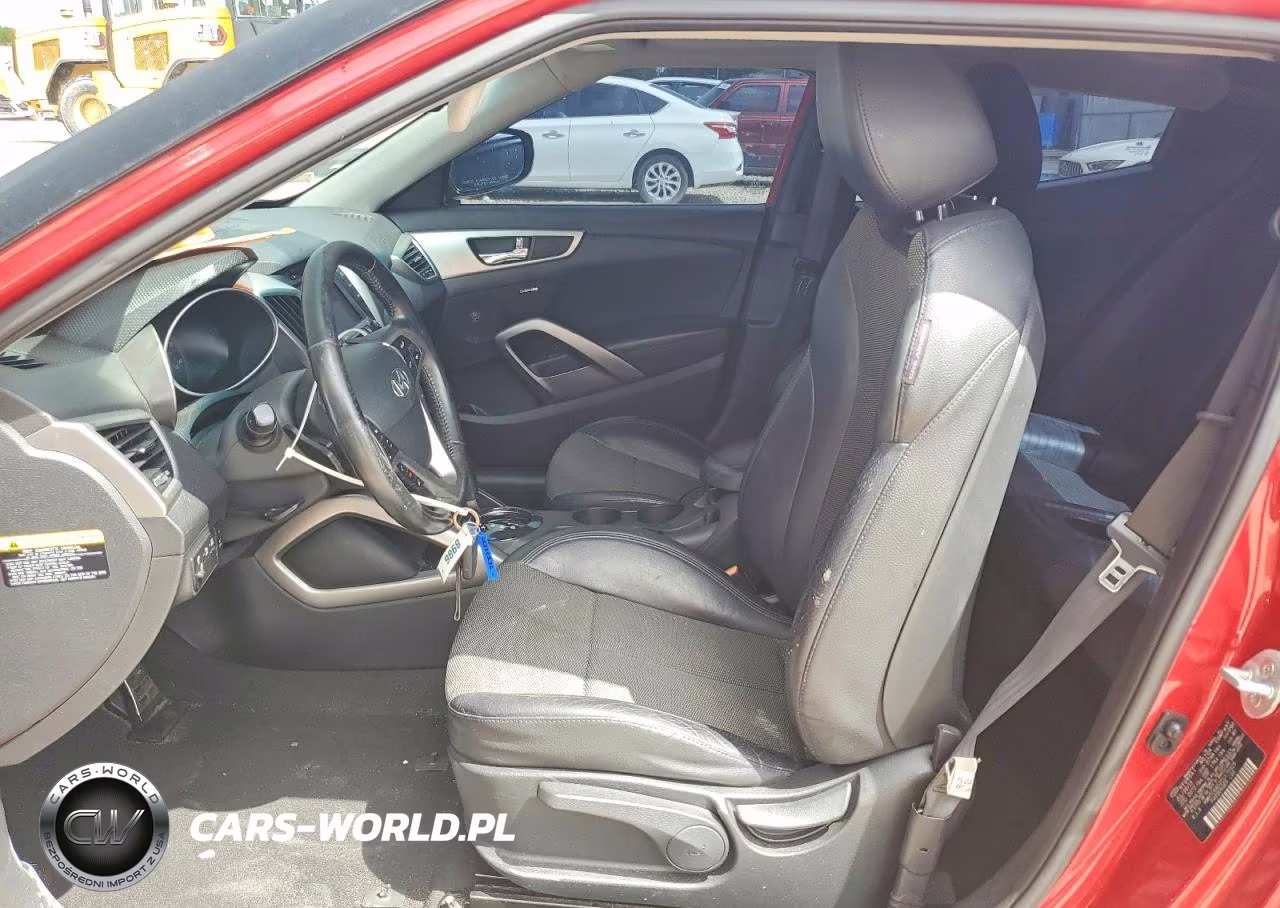 2013 Hyundai Veloster Base VIN:KMHTC6AD2DU170329 - 7