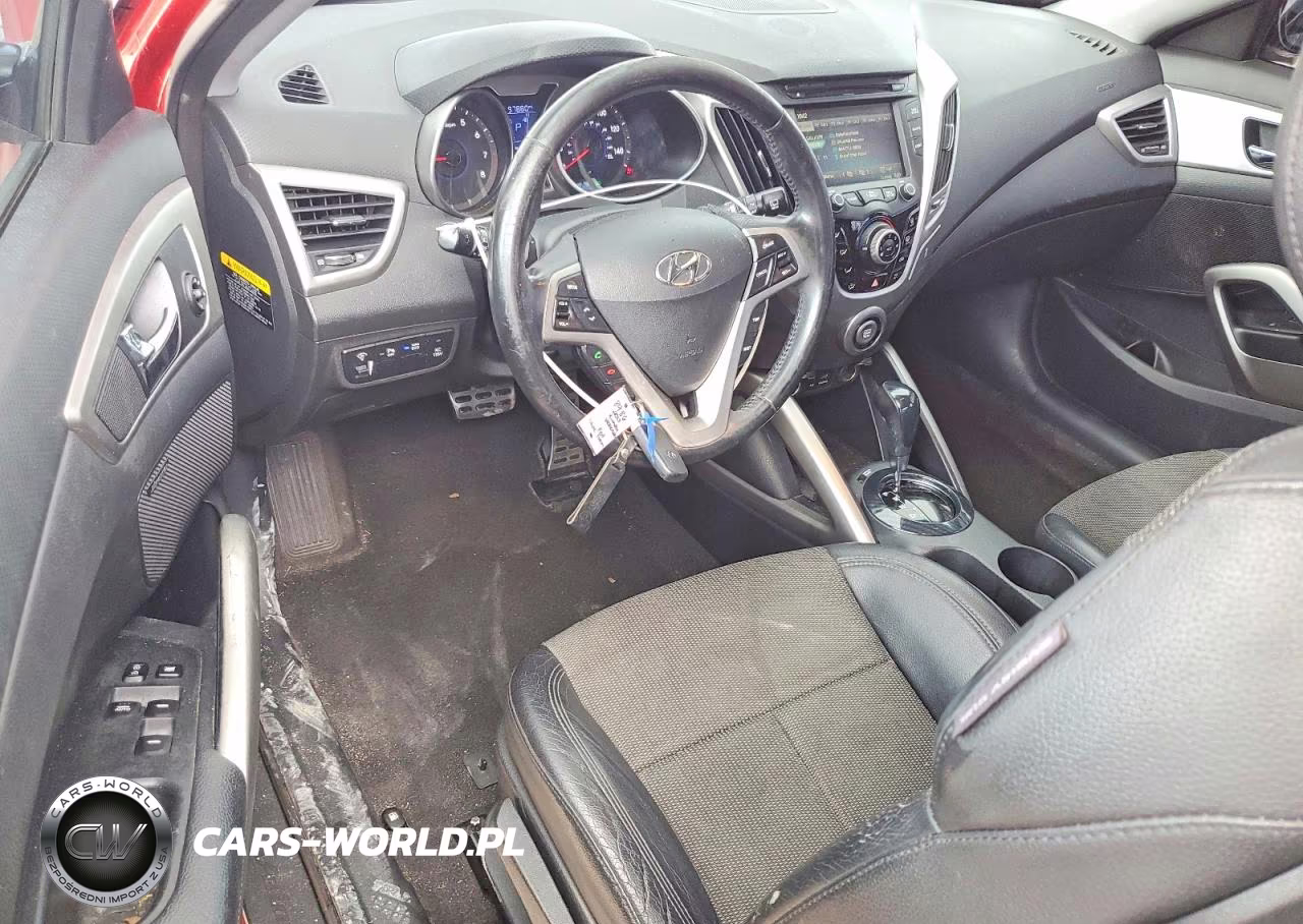 2013 Hyundai Veloster Base VIN:KMHTC6AD2DU170329 - 8