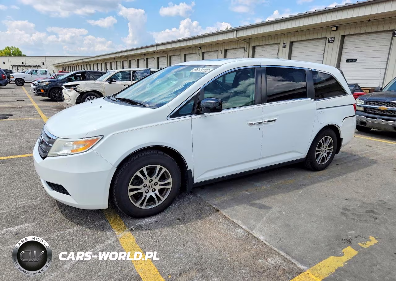 2013 Honda Odyssey Exl VIN:5FNRL5H60DB064308 - 1