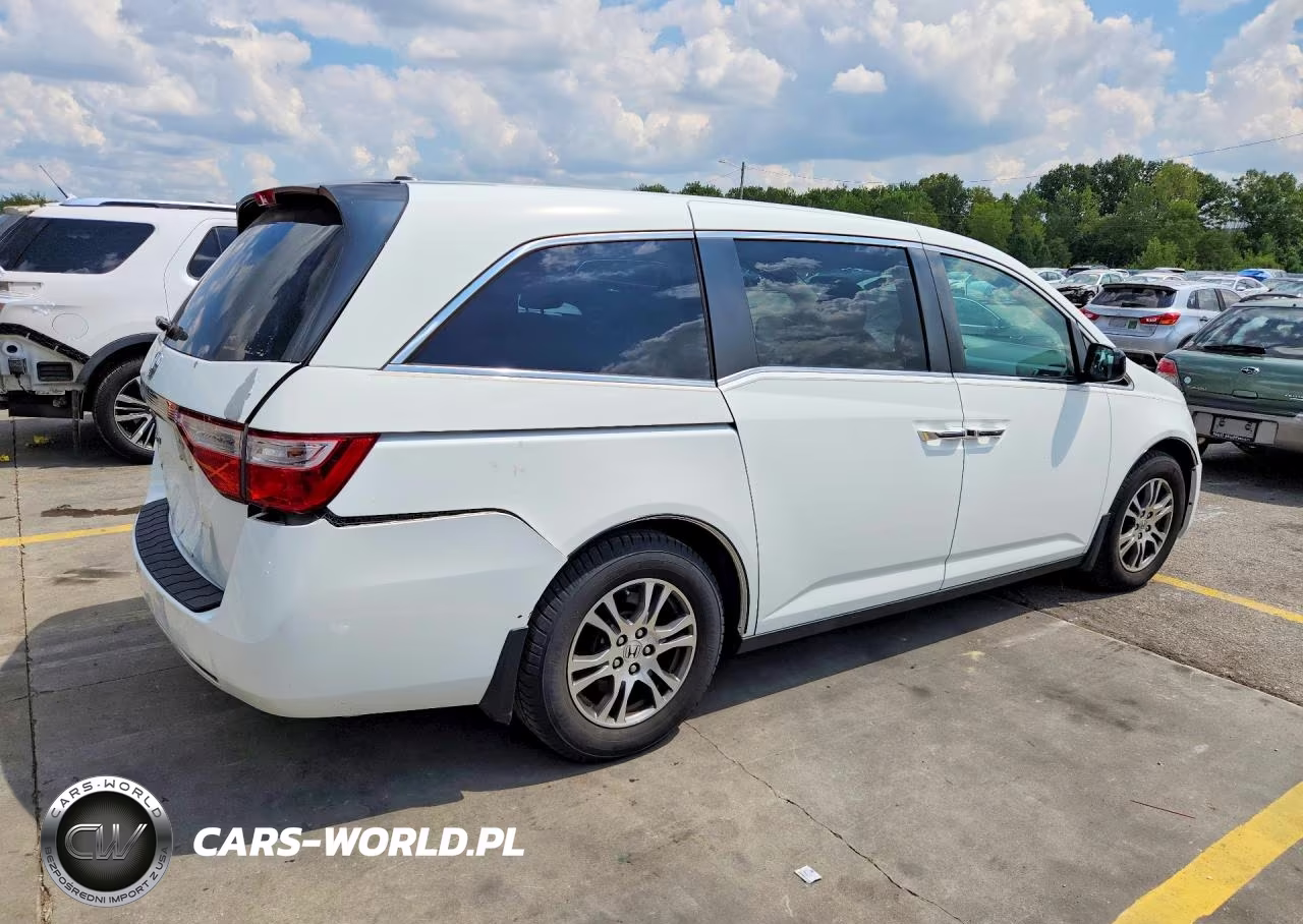 2013 Honda Odyssey Exl VIN:5FNRL5H60DB064308 - 3
