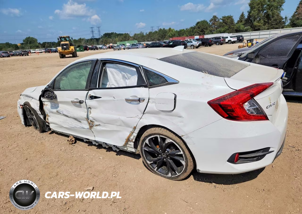 2019 Honda Civic Touring VIN:JHMFC1F94KX004431 - 2