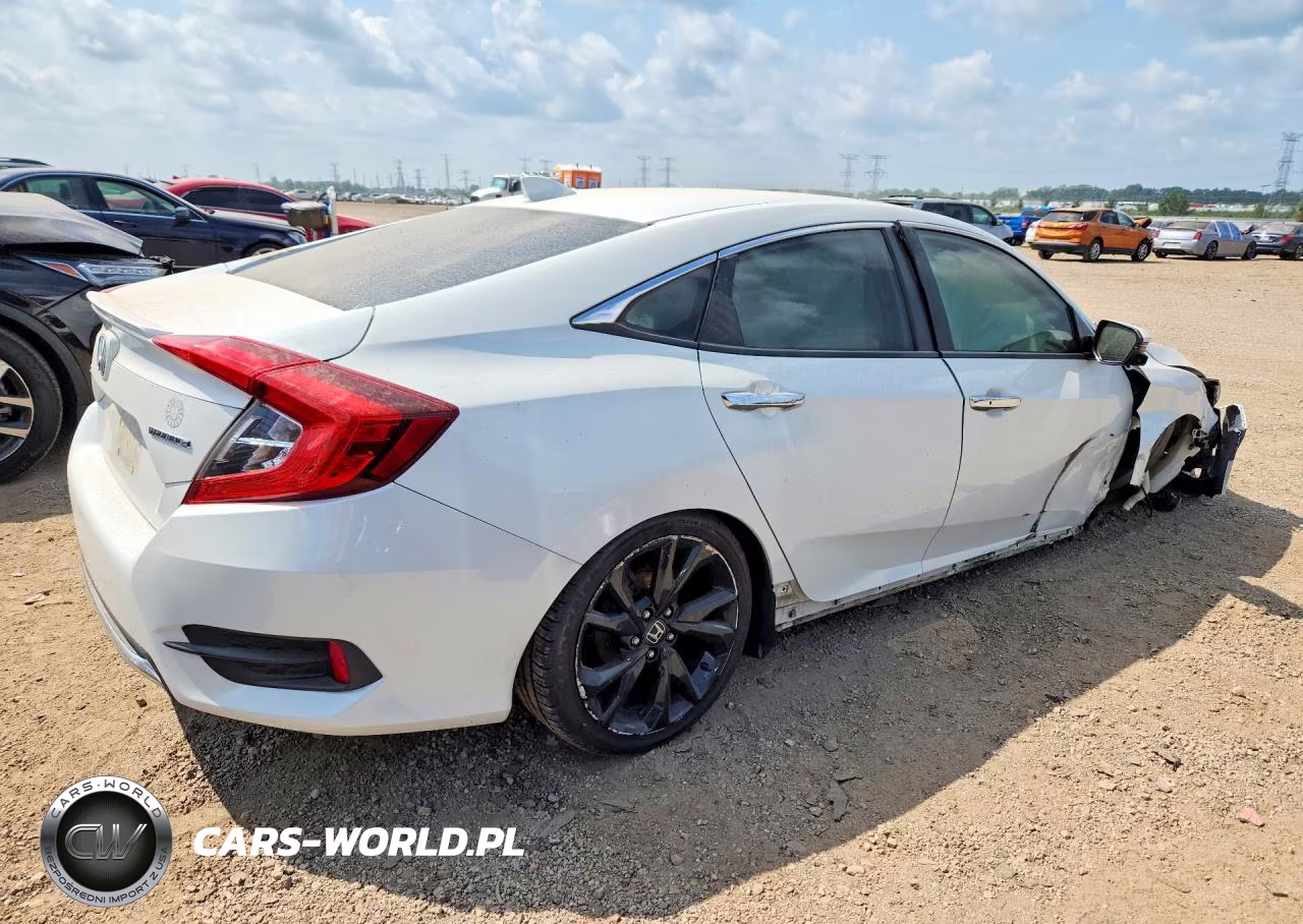2019 Honda Civic Touring VIN:JHMFC1F94KX004431 - 3