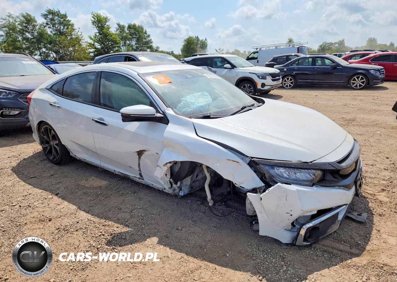2019 Honda Civic Touring VIN:JHMFC1F94KX004431 - 4