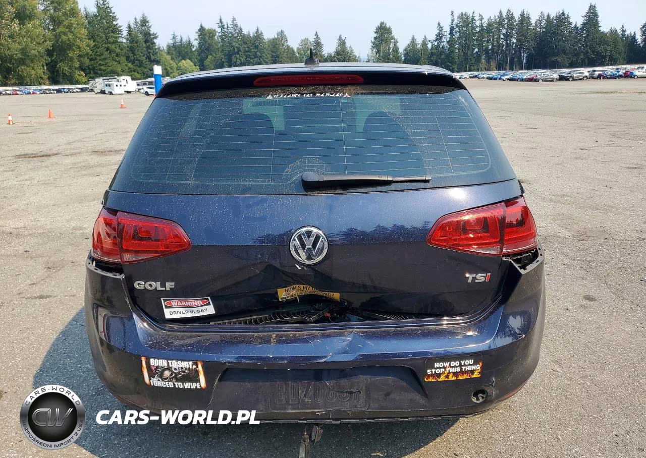 2017 Volkswagen Golf S VIN:3VW217AU2HM031692 - 6