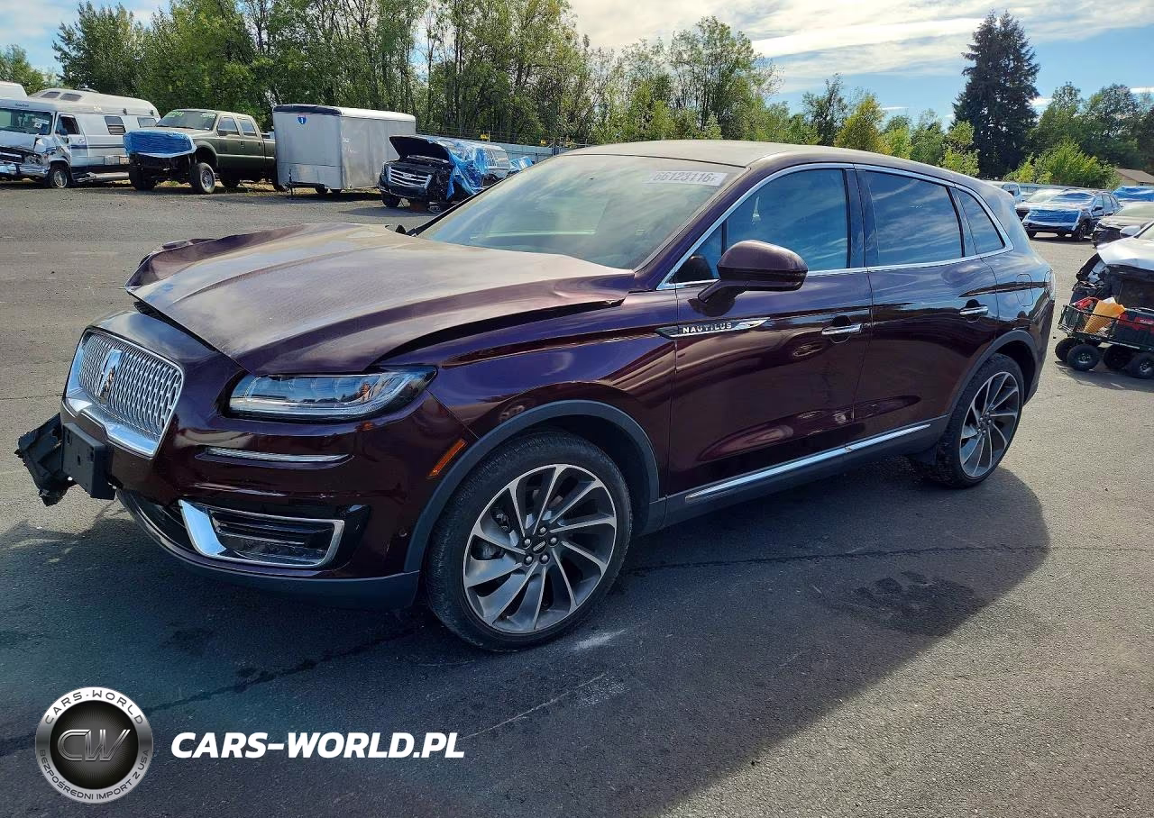 2019 Lincoln Nautilus Reserve VIN:2LMPJ8LP3KBL12527 - 1